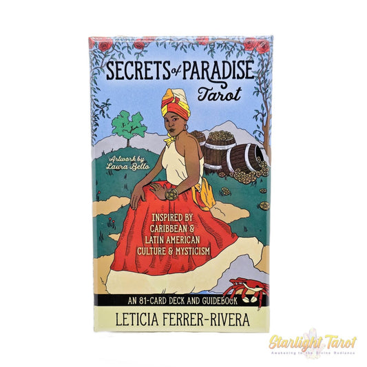 Secrets of Paradise Tarot: An 81-Card Deck & Guidebook -  Leticia Ferrer-Rivera