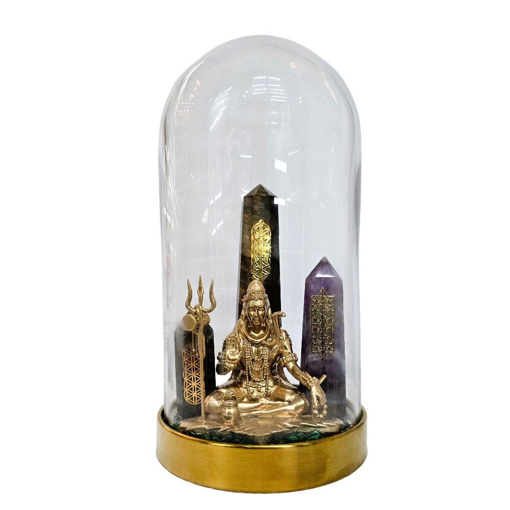 Shiva’s Trident of Power – Crystal Generator Altar