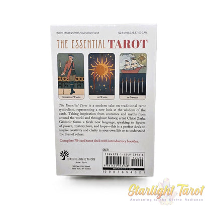 The Essential Tarot: A 78-Card Deck with Guidebook - Chloe Zarka Grinsnir