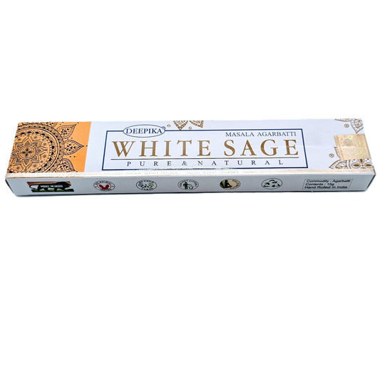 Deepika - White Sage Incense (15g Single Pack)