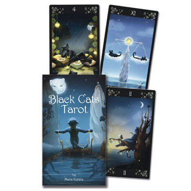 Black Cats Tarot - Maria Kuara, Lo Scarabeo