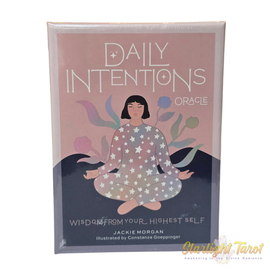 Daily Intentions Oracle: Wisdom from your highest self cards - Jackie Morgan & Constanza Goeppinger