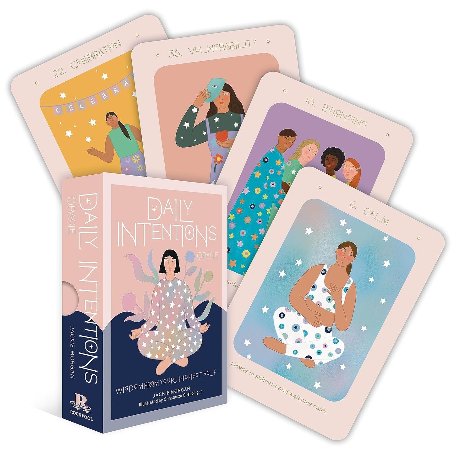 Daily Intentions Oracle: Wisdom from your highest self cards - Jackie Morgan & Constanza Goeppinger