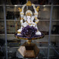 Amethyst Light: Mystical Lord Ganesha Altar Piece