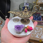 Amethyst Mystique Genie Incense Holder