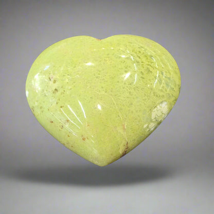 green opal heart