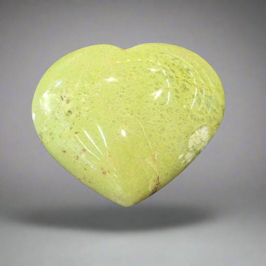 green opal heart