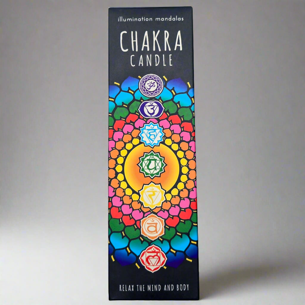 Illumination Mandalas Chakra Candle