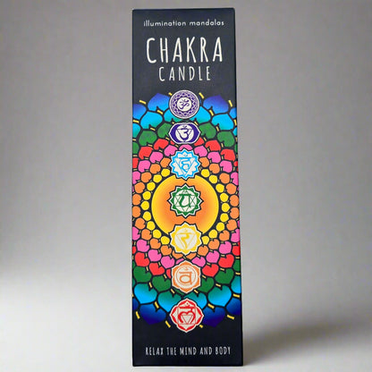 Illumination Mandalas Chakra Candle