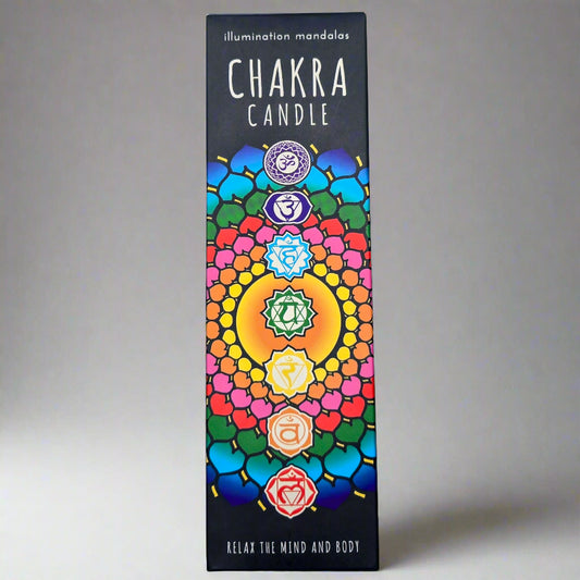 Illumination Mandalas Chakra Candle