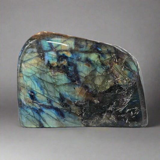labradorite freeform polished