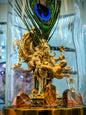 Levitating Lord Ganesha Deity Statue