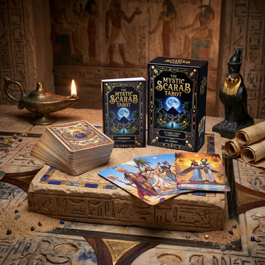 𓆣 The Mystic Scarab Tarot 𓆣 by Charren