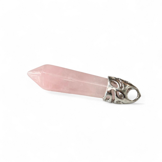 Rose Quartz Point Pendant (Small)