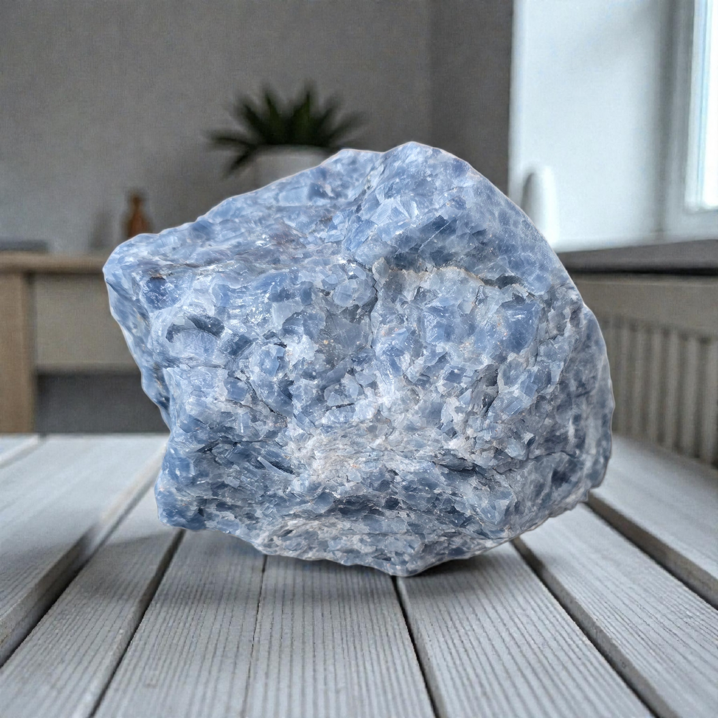 Raw Blue Calcite (XL 3.9kg)