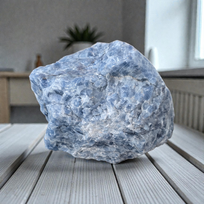 Raw Blue Calcite (XL 3.9kg)