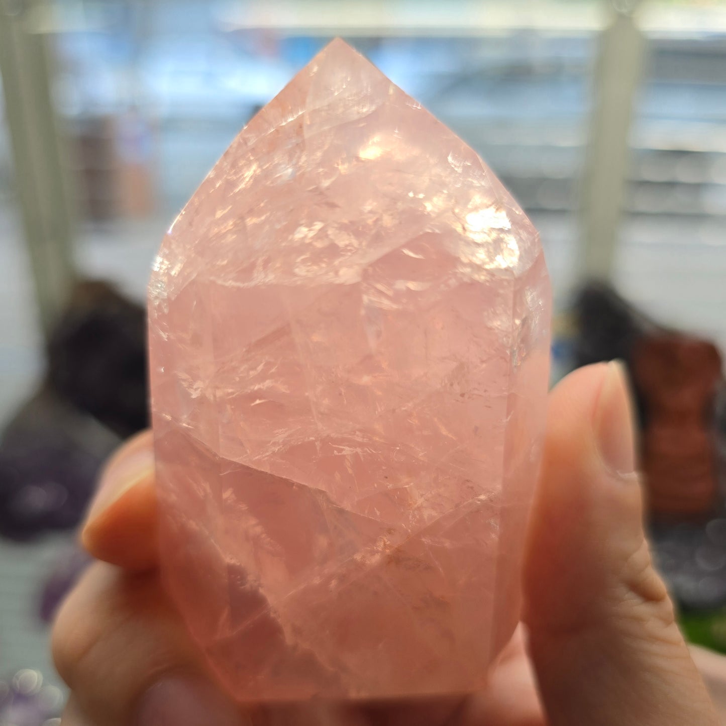 Rose Quartz Point #1