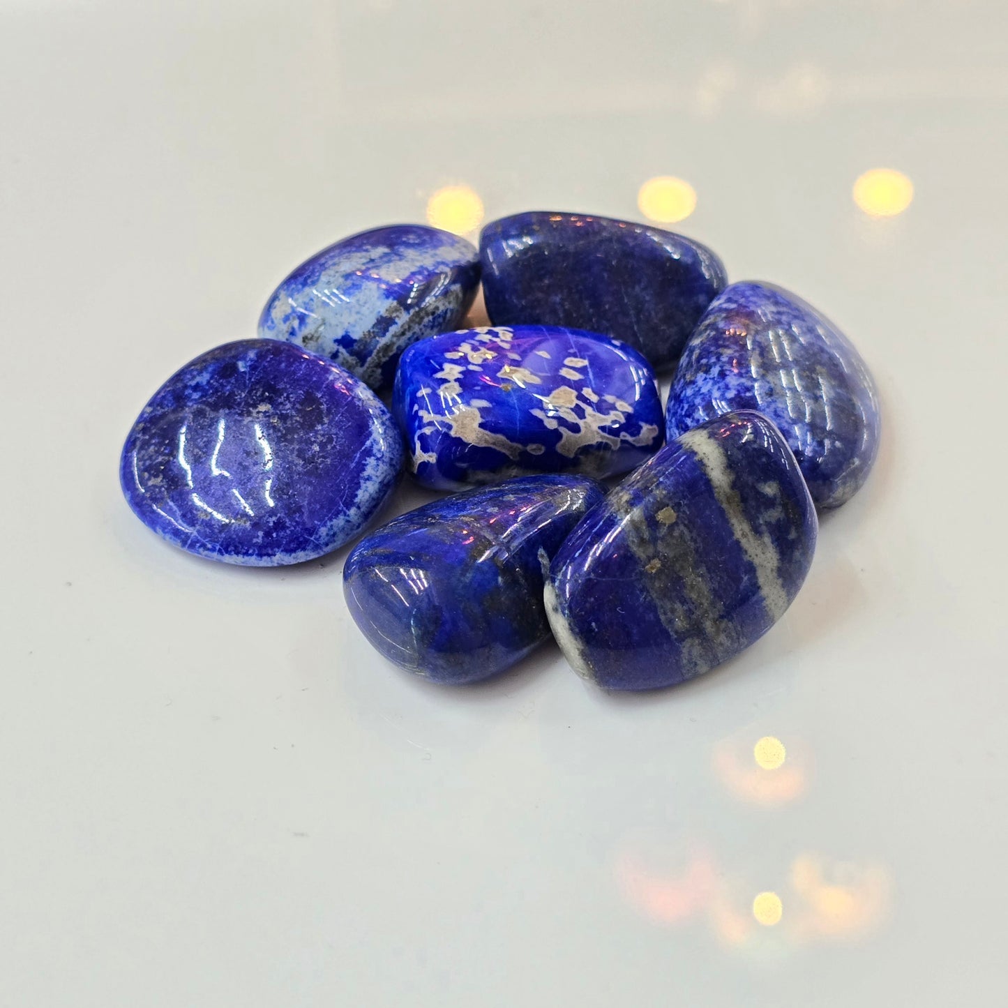 Lapis Lazuli Jumble Tumble Stone (AAAA Grade - Afghanistan)