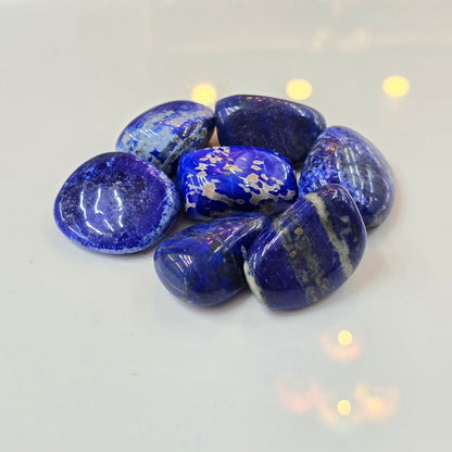 Lapis Lazuli Jumble Tumble Stone (AAAA Grade - Afghanistan)