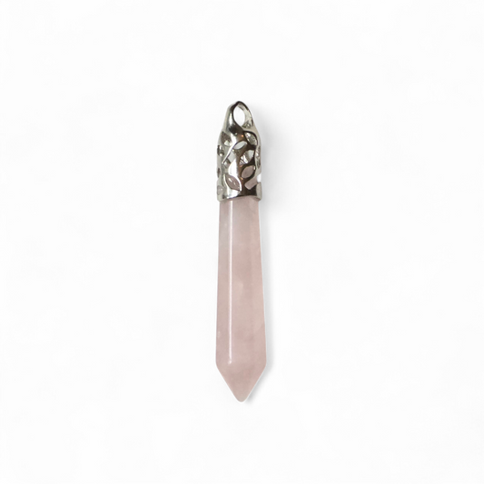 Rose Quartz Large Pendant