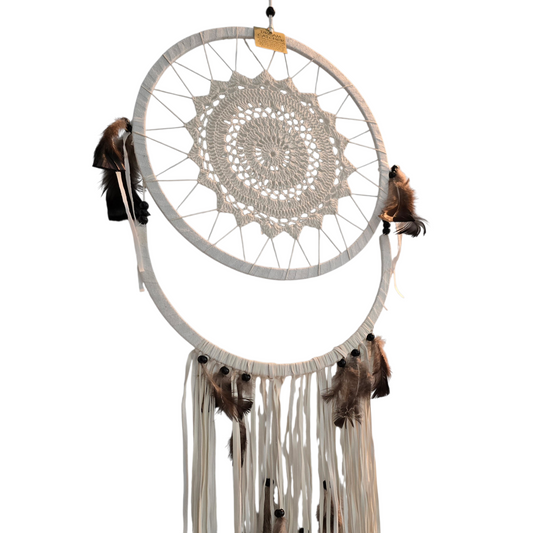 Lunar Flow Bohemian Macramé Dreamcatcher (Large)