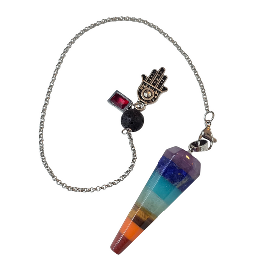 The Elemental Seer: 7 Chakra Hamsa & Fire Pendulum
