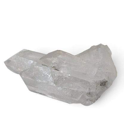 Luminous Transmitter: Rainbow Clear Quartz Tabular Crystal