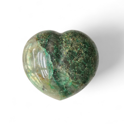 Heart-Shaped Chrysocolla (A) – The Teaching Stone