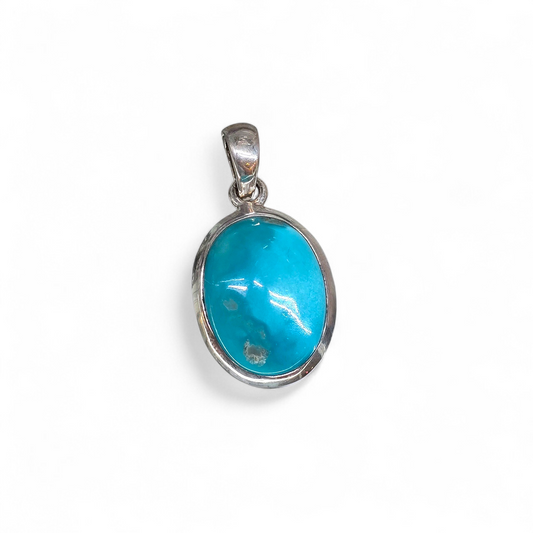 Arizona Turquoise Pendant #2 (Sterling Silver 925)