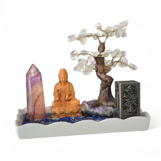 Guan Yin’s Garden of Compassion & Abundance (Incense Altar)