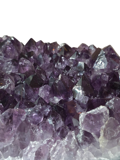 Spiritual Sanctuary: Deep Purple Amethyst Cathedral Geode (19cm X 13cm X 11cm, approx 5kg)