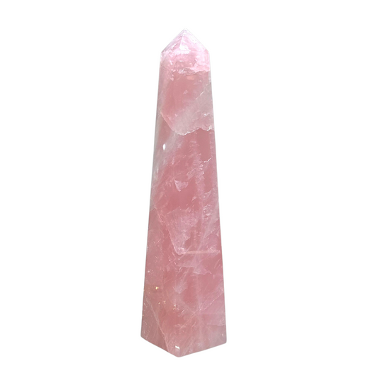 Monumental Love & Compassion: Large Rose Quartz Obelisk #2