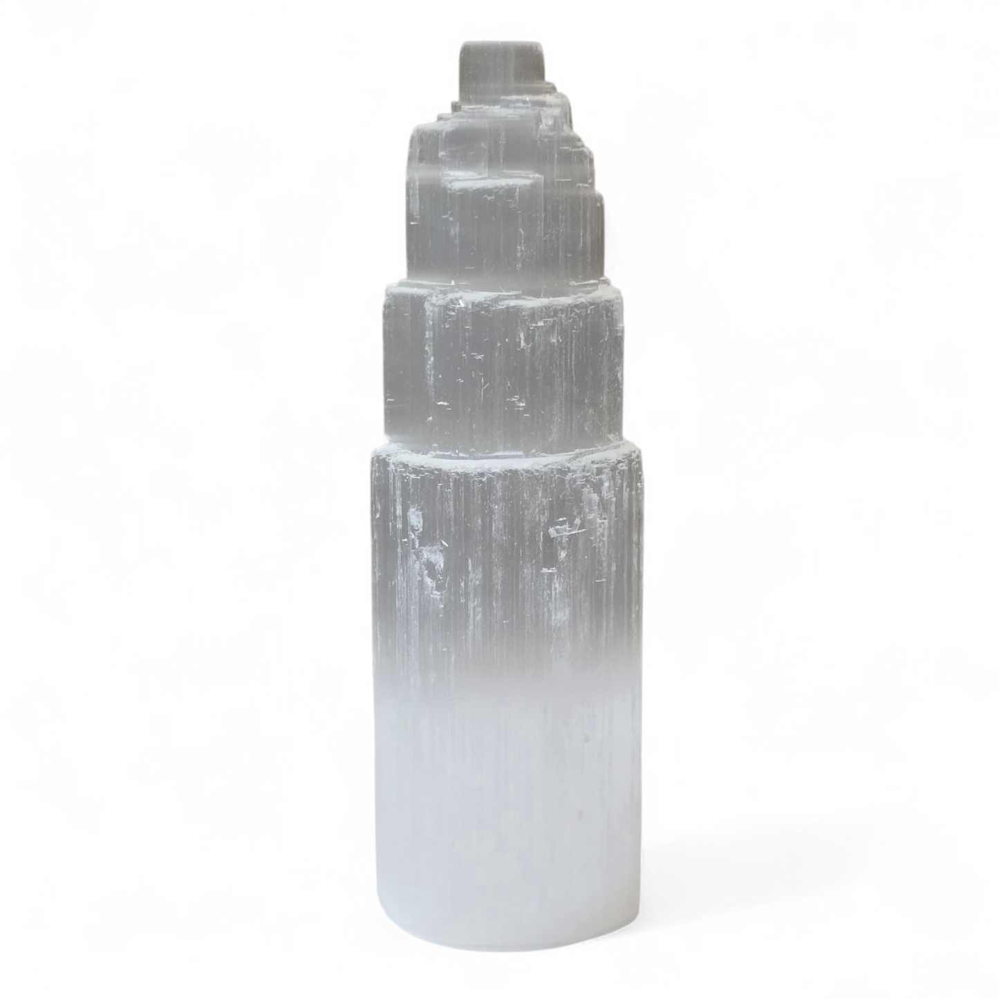 Pillar of Light: Natural Selenite Tower (Medium)