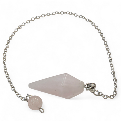 Rose Quartz Pendulum (Style 1)