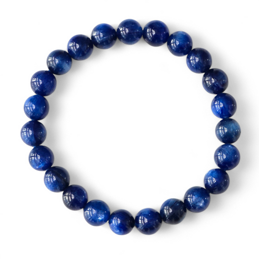 Kyanite Bracelet (Approx. 8mm Beads · 16.5cm)