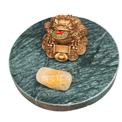 The Golden Messenger: Feng Shui Money Toad Altar