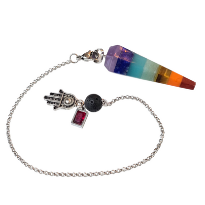 The Elemental Seer: 7 Chakra Hamsa & Fire Pendulum