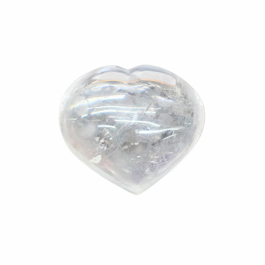 Clear Quartz Polished Heart #2