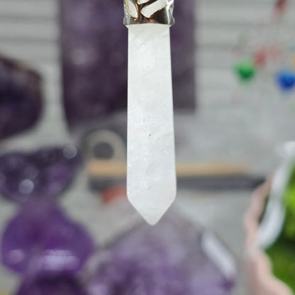 Clear Quartz Large Pendant