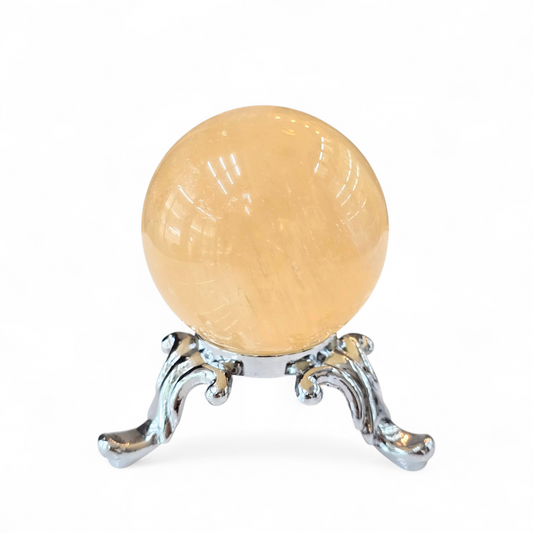Honey Calcite Sphere 45mm