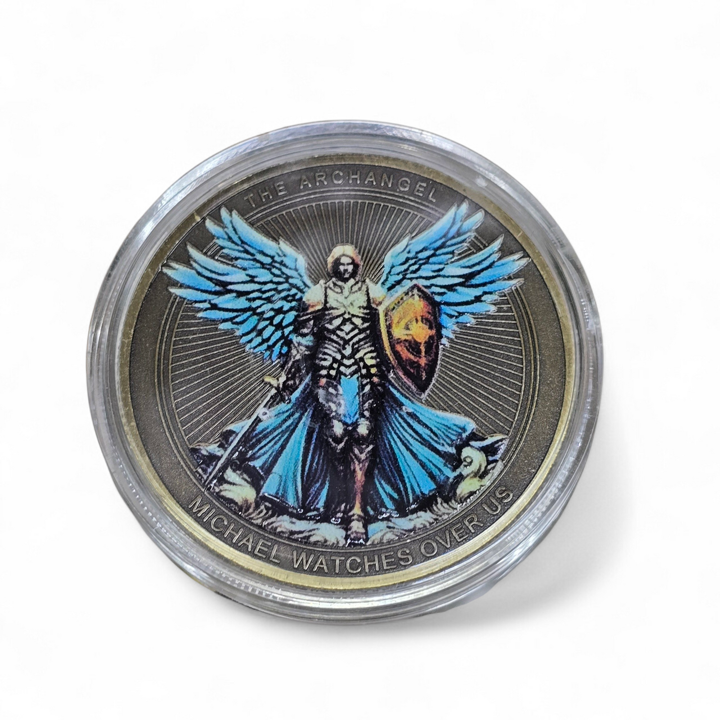 Archangel Michael (Saint Michael) Protection Coin