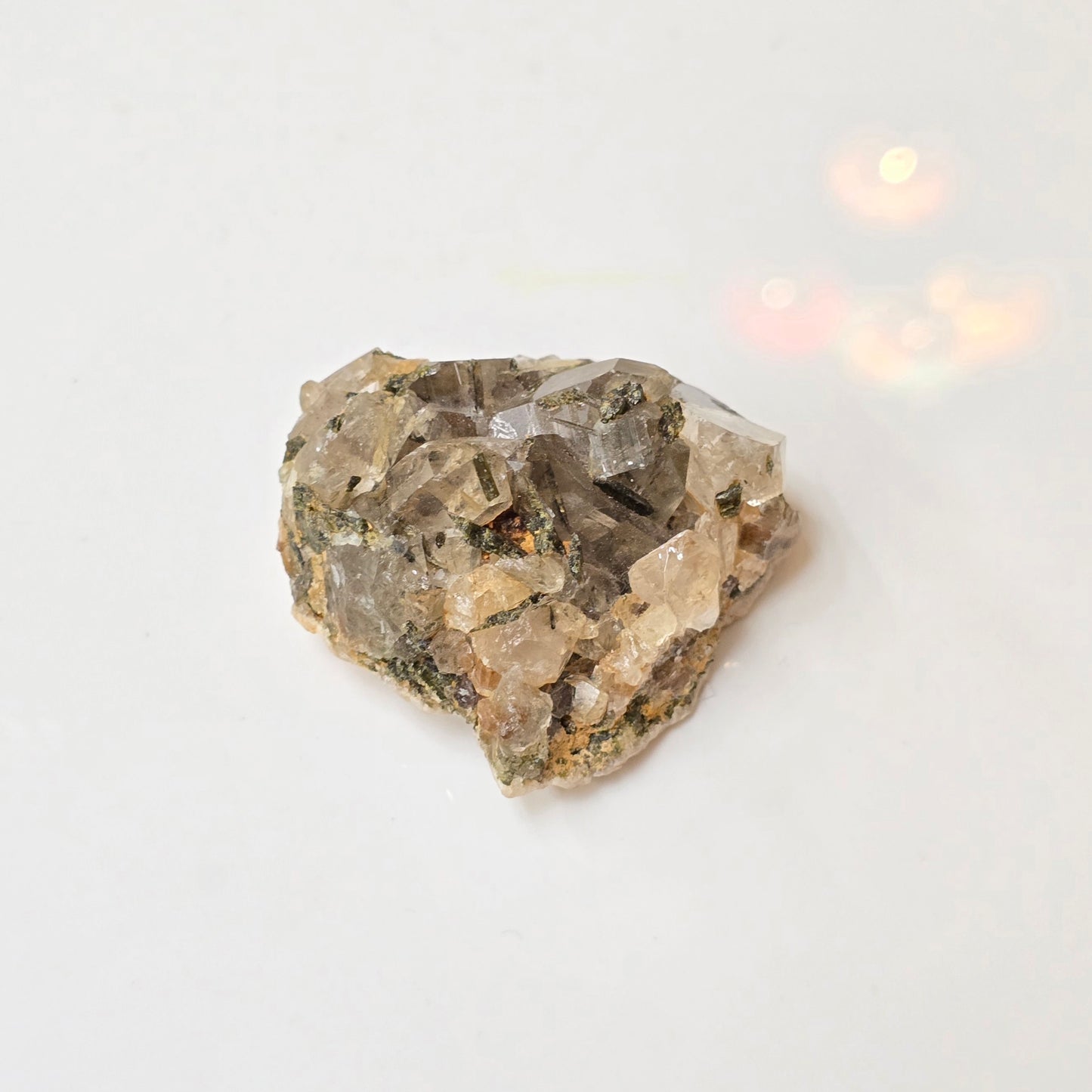Green Tourmaline Cluster #1