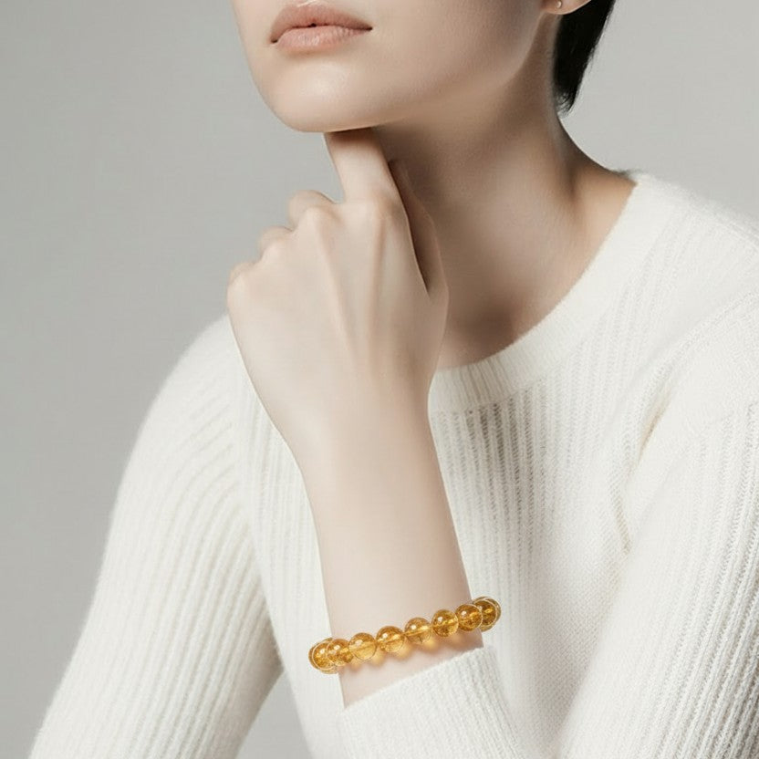 Premium Grade Citrine Bracelet (16cm)