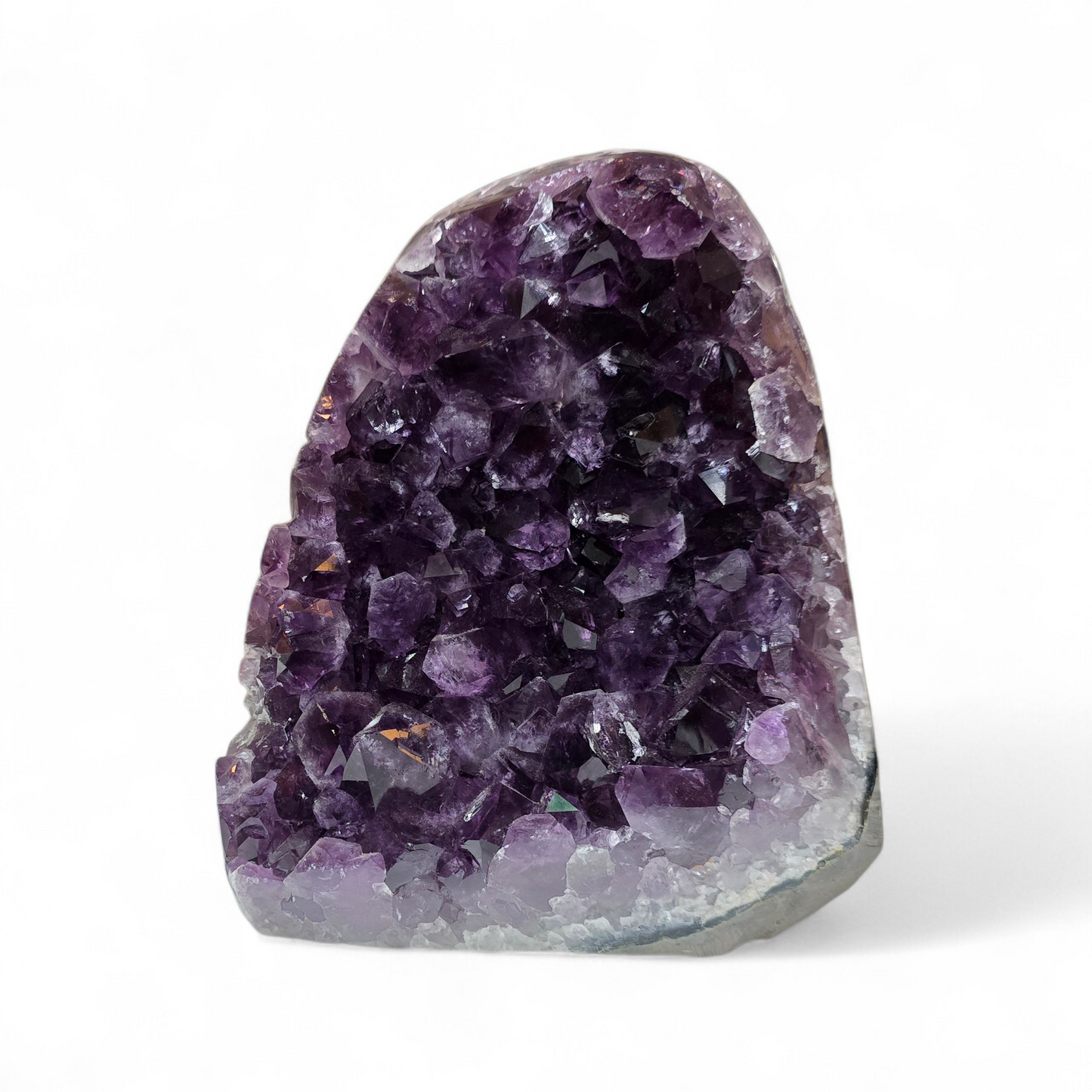 Spiritual Sanctuary: Deep Purple Amethyst Cathedral Geode (19cm X 13cm X 11cm, approx 5kg)