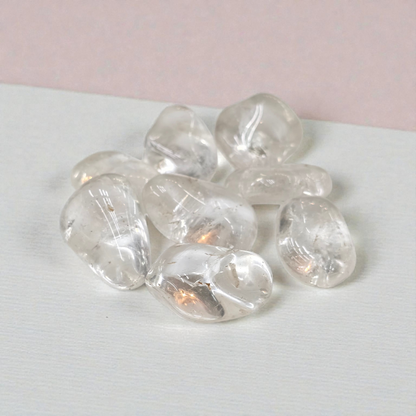 Clear Quartz Tumble Stone (AA Grade)