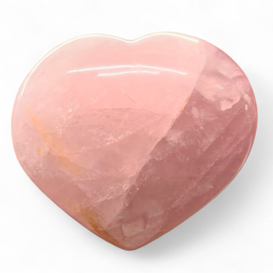 Rose Quartz Heart (Medium)