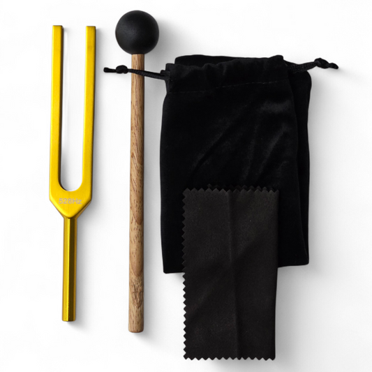 528Hz (Love Frequency) Chakra Healing Tuning Fork Set