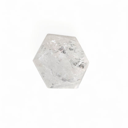 Prismatic Light: Geometric Rainbow Clear Quartz