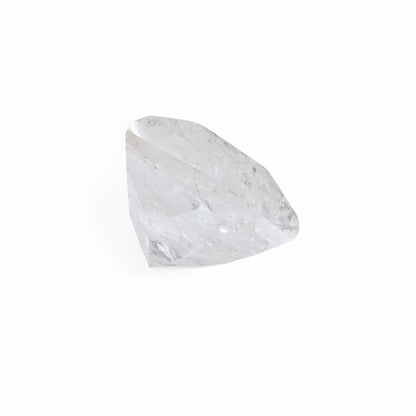 Prismatic Light: Geometric Rainbow Clear Quartz