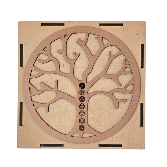 Tree of Life Alignment & Harmony: 7 Chakra Healing Stone Set